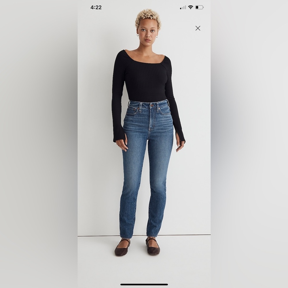 Madewell The Curvy Perfect Vintage Jean- Size 26